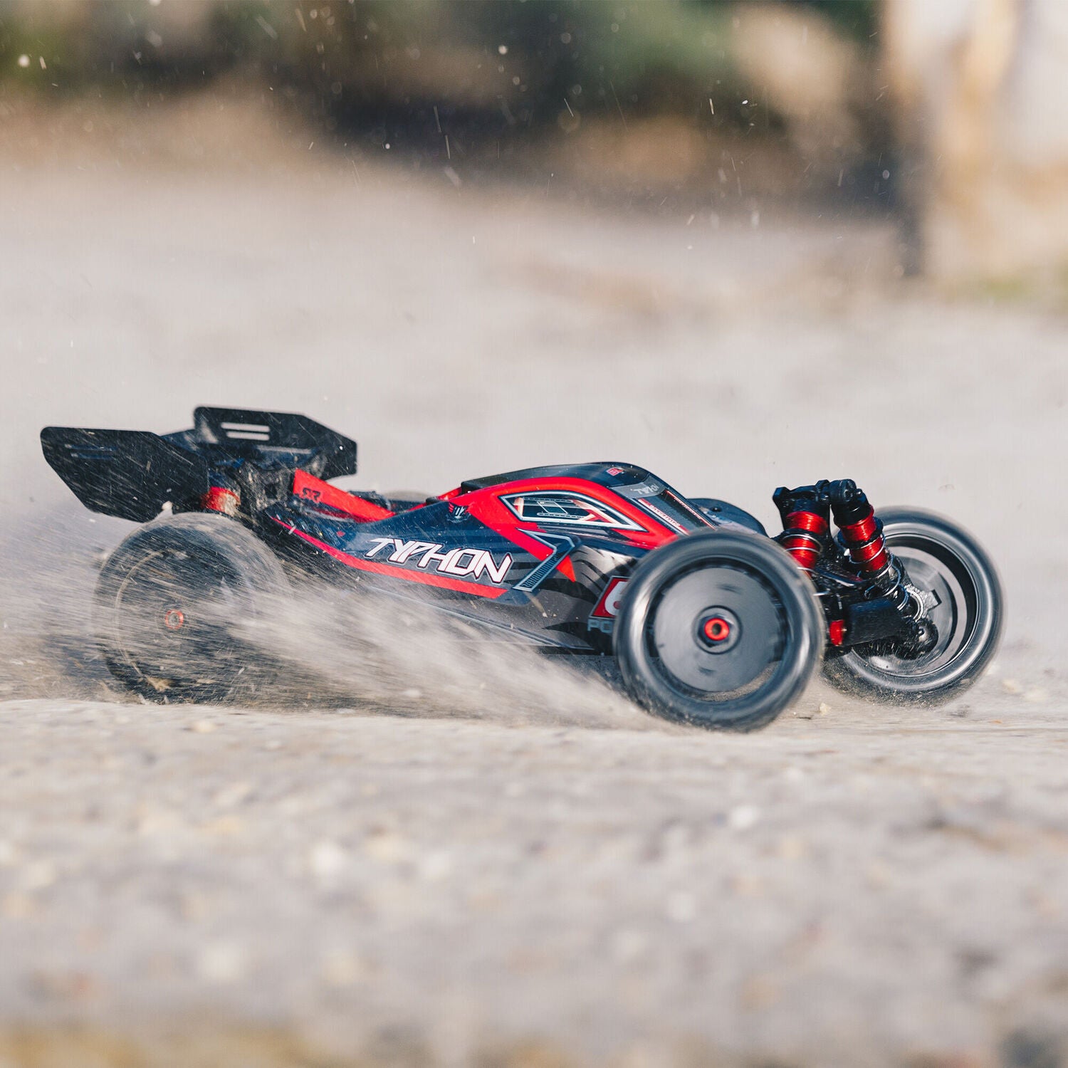 1/8 TYPHON 6S V5 4WD BLX Buggy with Spektrum Firma RTR, Black